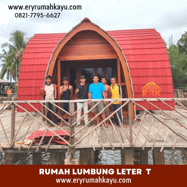 Rumah Lumbung Letter T