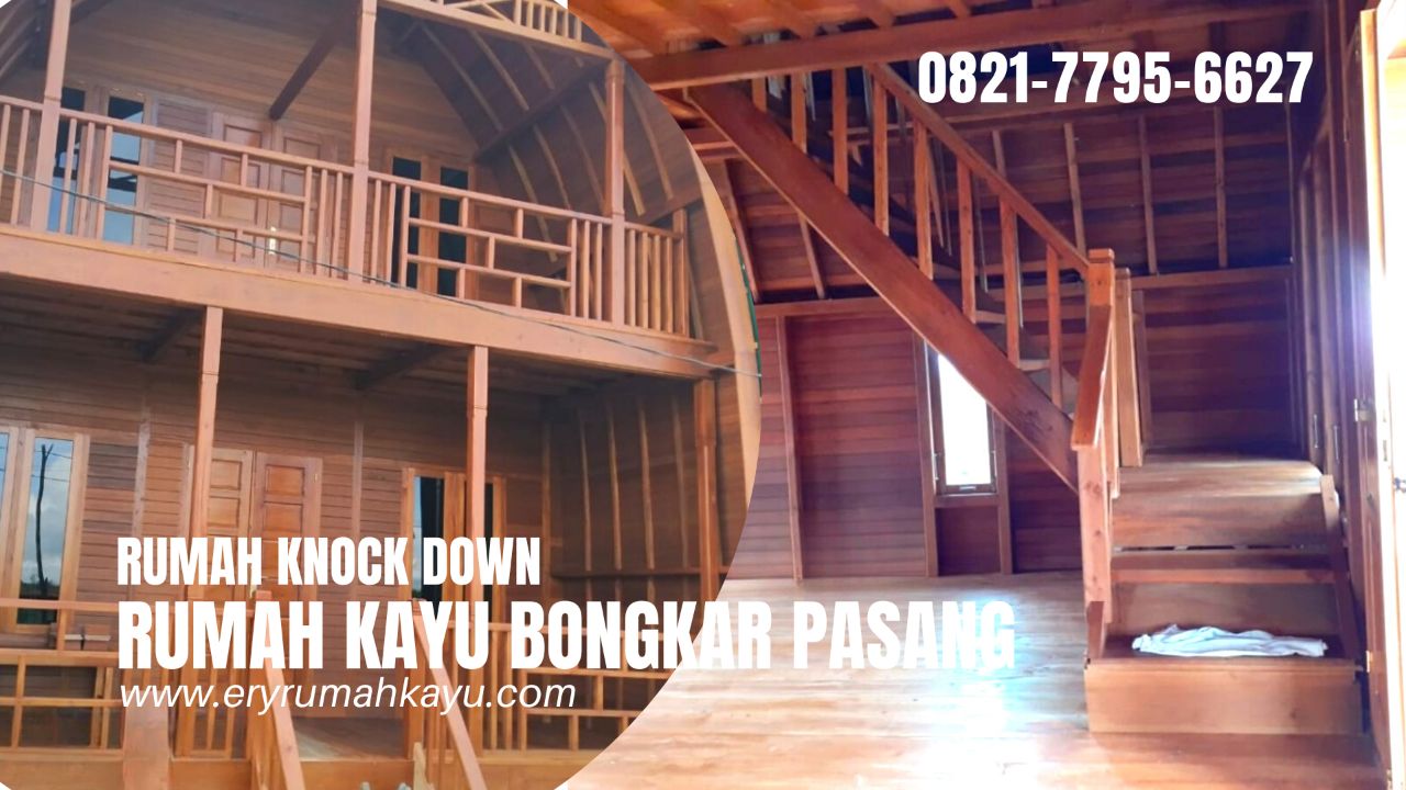 Rumah Kayu Knockdown